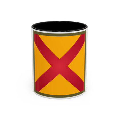 US 63rd Cavalry Division (U.S. Army) Accent Coffee Mug