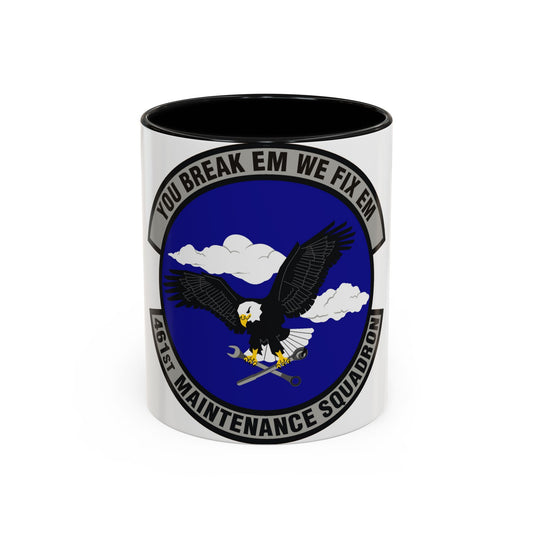 461st Maintenance Squadron (U.S. Air Force) Accent Coffee Mug