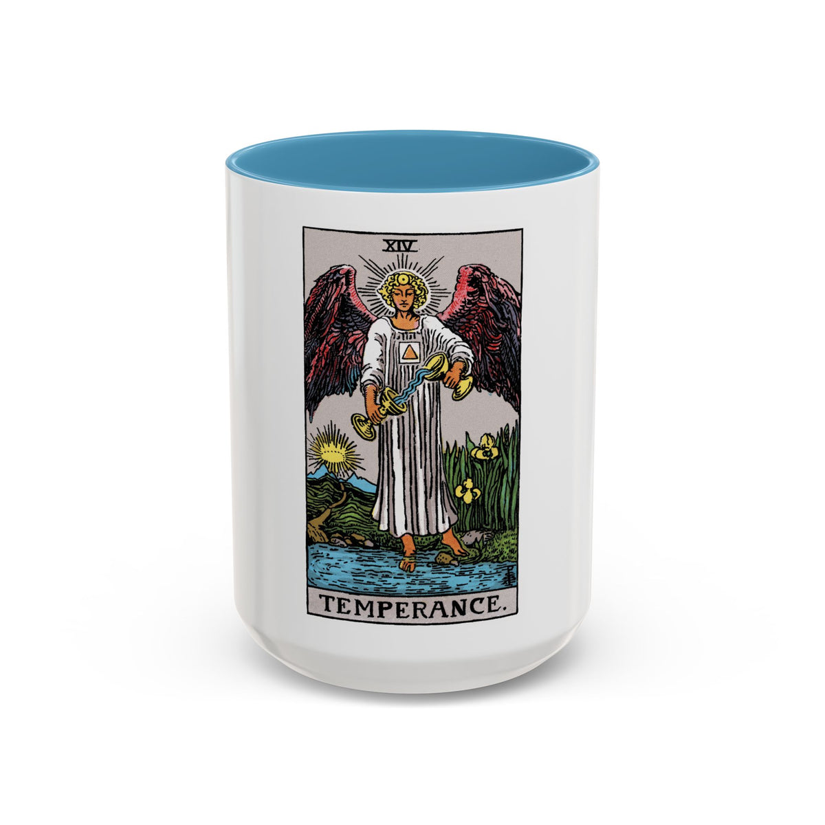 Temperance (Tarot Card) Accent Coffee Mug