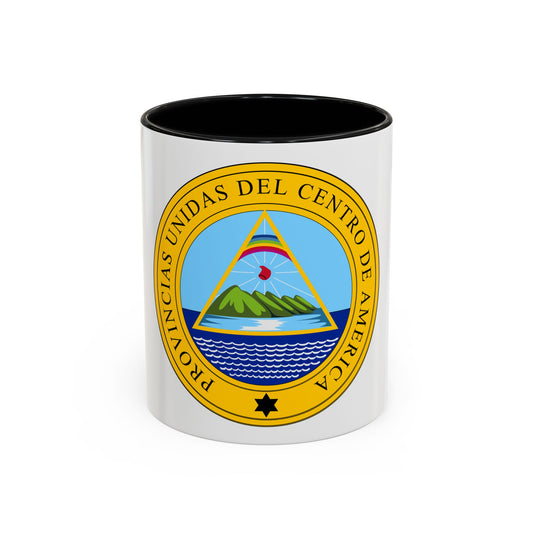 Coat of arms of the United Provinces of Central America - Accent Coffee Mug