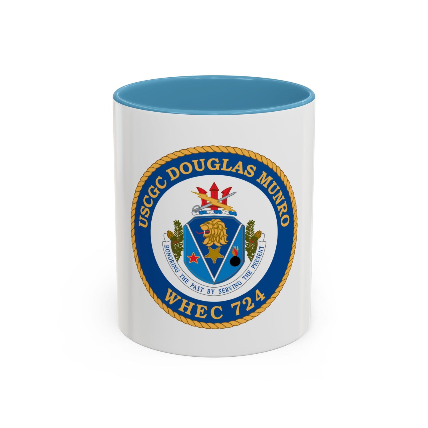 USCGC Douglas Munro (U.S. Coast Guard) Accent Coffee Mug