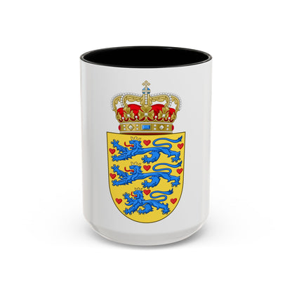 National Coat of arms of Denmark - Accent Coffee Mug