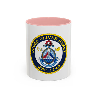 USCGC Oliver Henry WPC 1140 (U.S. Coast Guard) Accent Coffee Mug