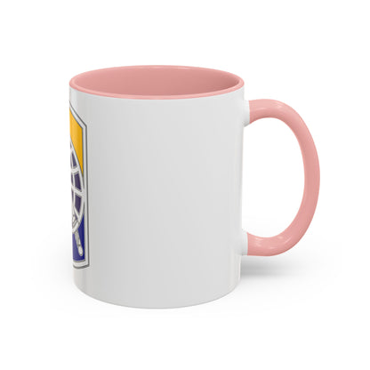 358 Civil Affairs Brigade 2 (U.S. Army) Accent Coffee Mug