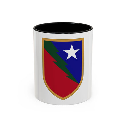 136 Maneuver Enhancement Brigade 2 (U.S. Army) Accent Coffee Mug