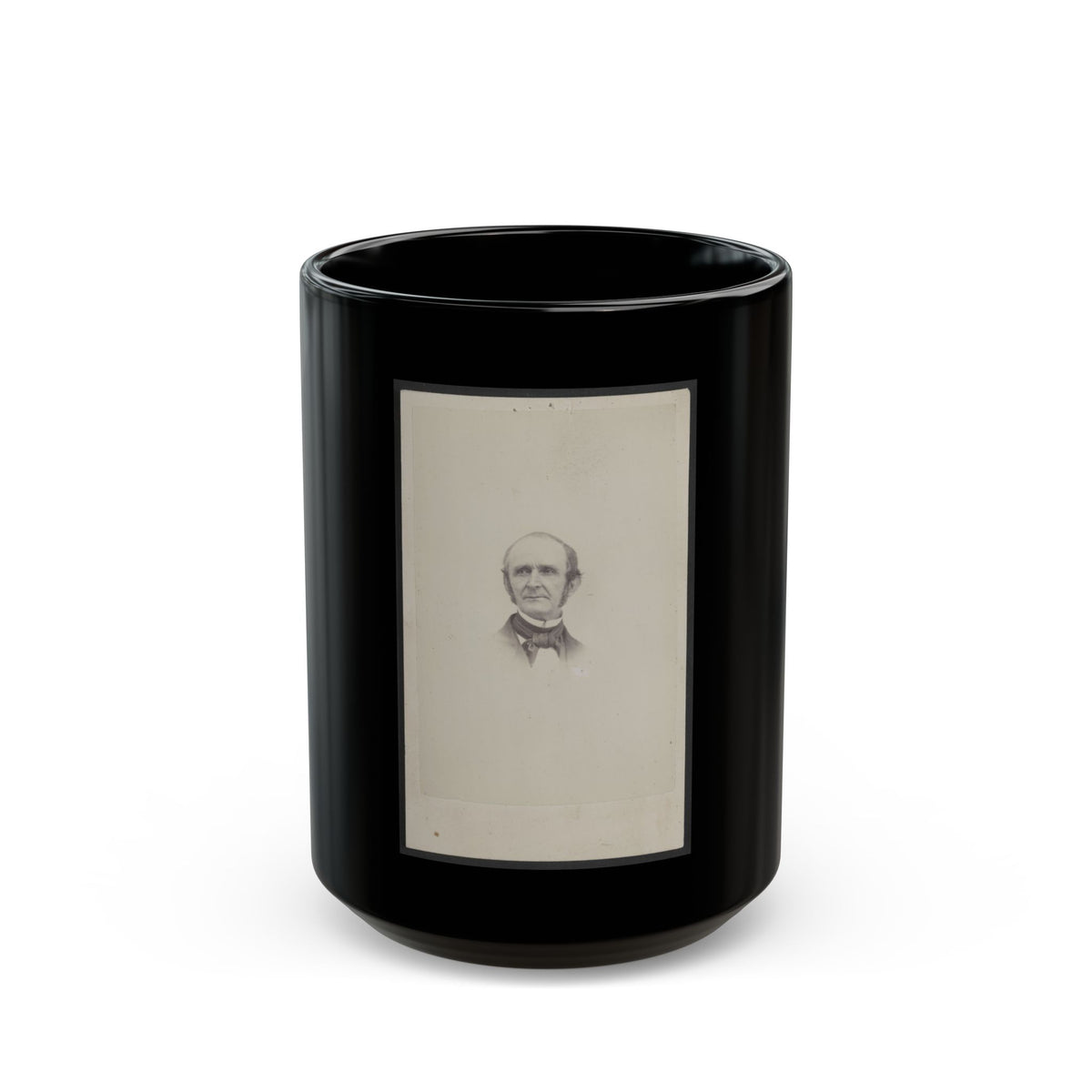 Unidentified Man 006 (U.S. Civil War) Black Coffee Mug
