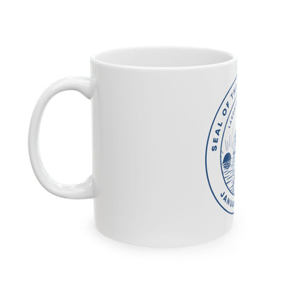 Seal of Toledo Ohio - White Coffee Mug