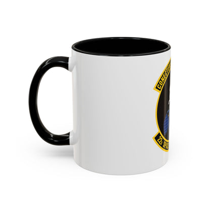 22d Space Operations Squadron (U.S. Air Force) Accent Coffee Mug