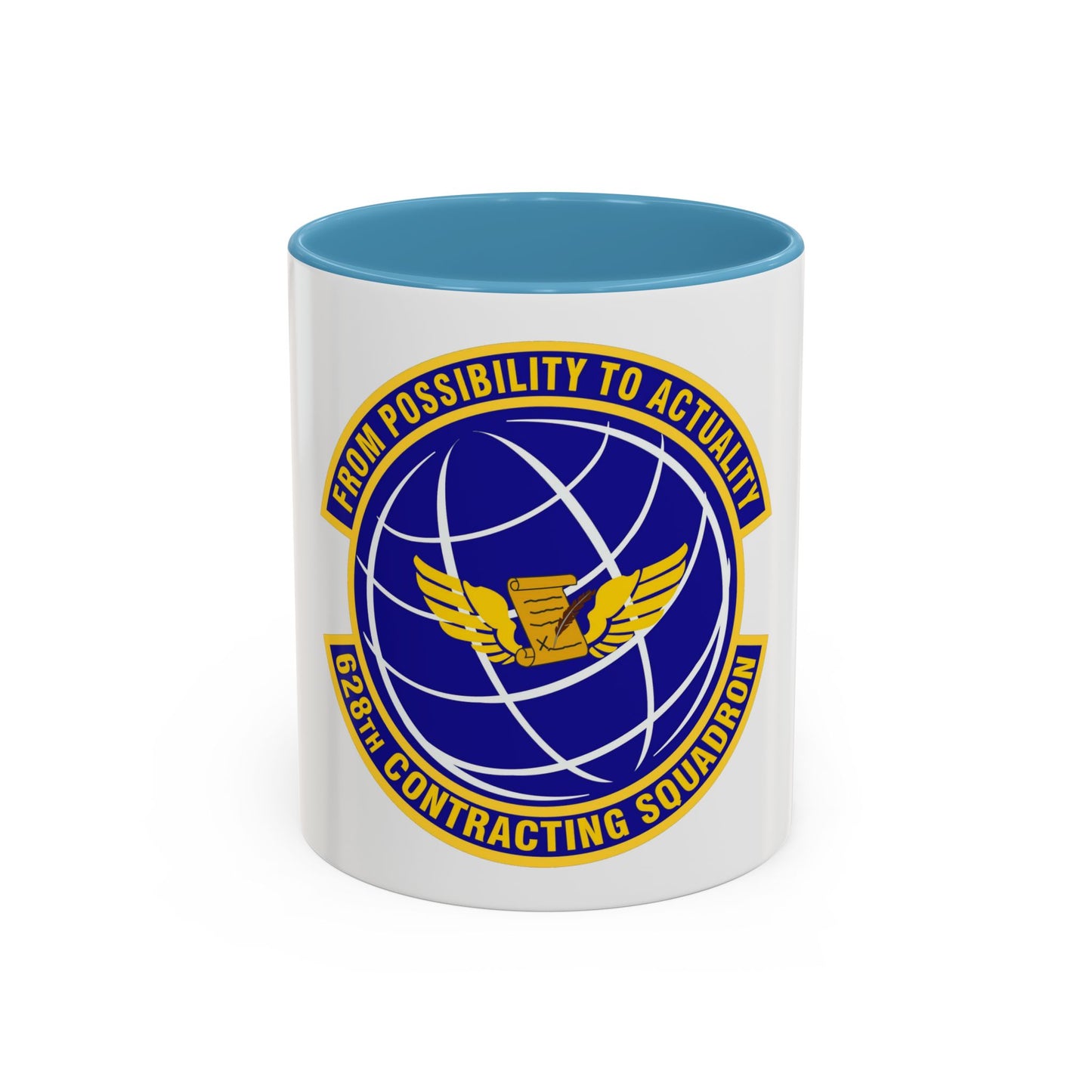 628th Contracting Squadron (U.S. Air Force) Accent Coffee Mug