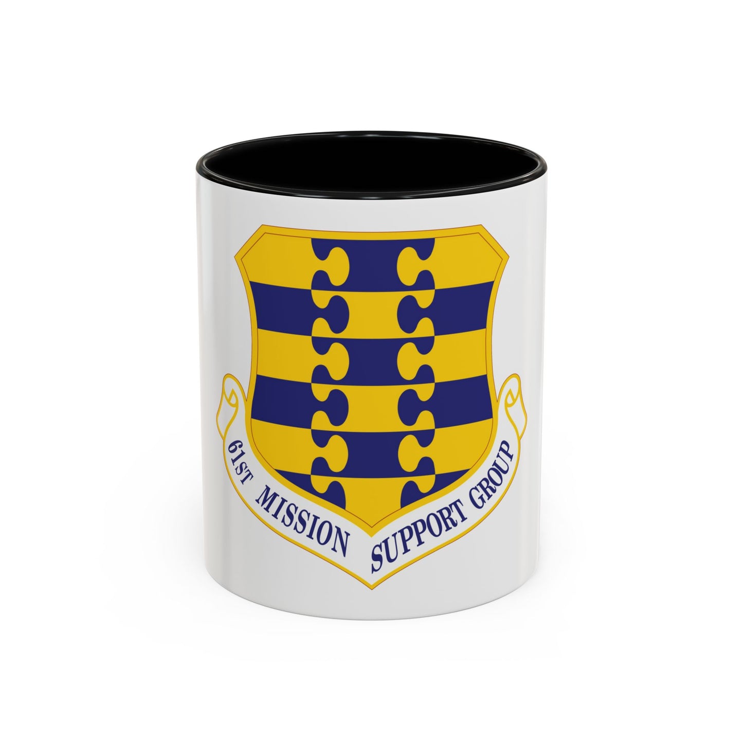 61st Mission Support Group (U.S. Air Force) Accent Coffee Mug