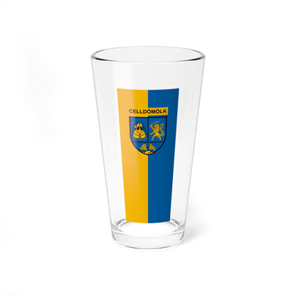 Flag of Celldomolk variant (Hungary) Pint Glass 16oz