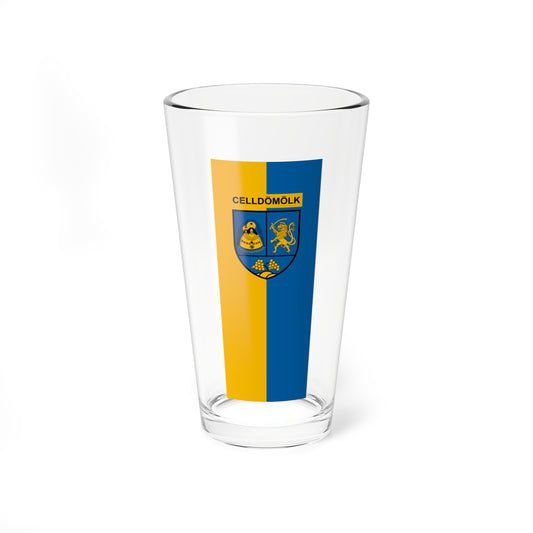 Flag of Celldomolk variant (Hungary) Pint Glass 16oz