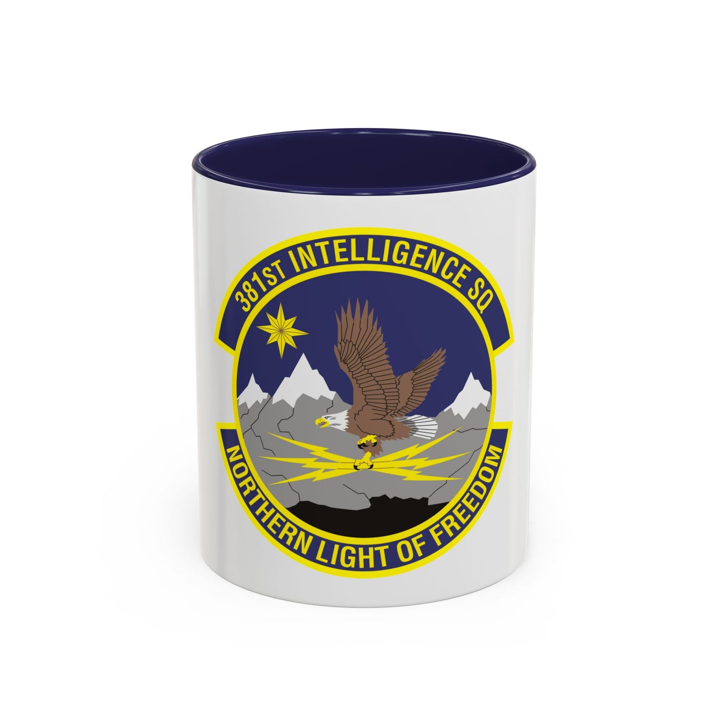 381st Intelligence Squadron (U.S. Air Force) Accent Coffee Mug