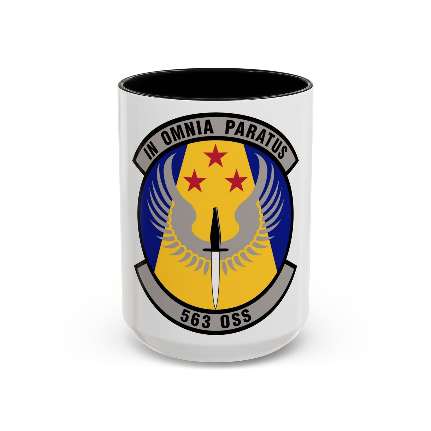 563d Operations Support Squadron (U.S. Air Force) Accent Coffee Mug