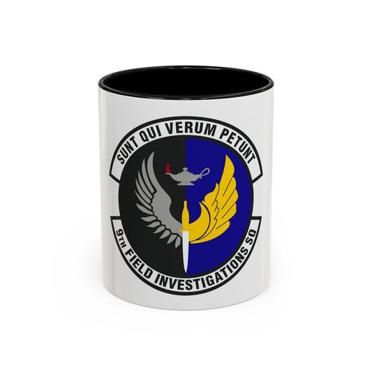 9th Field Investigations Squadron (U.S. Air Force) Accent Coffee Mug