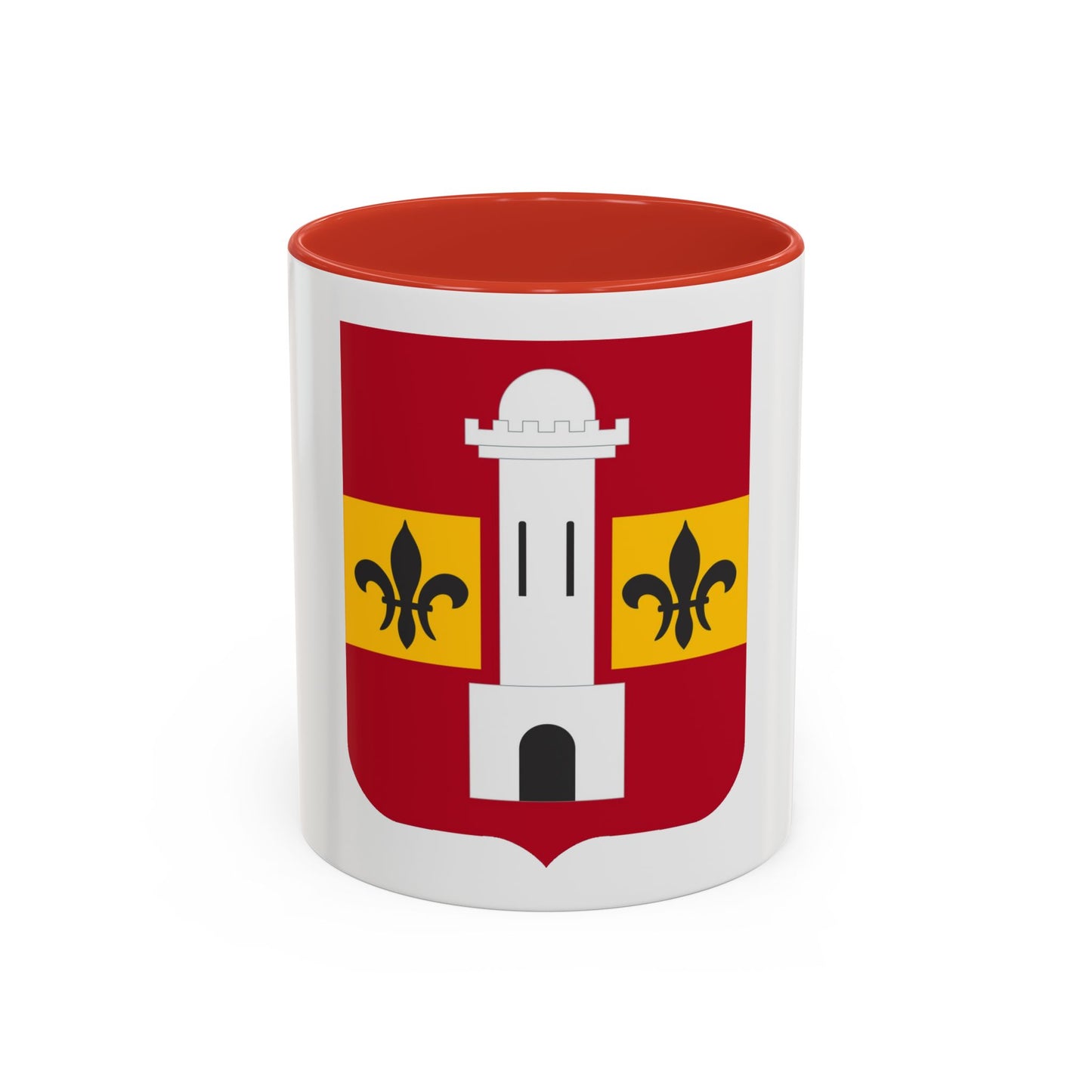 740th Antiaircraft Artillery Gun Battalion v2 (U.S. Army) Accent Coffee Mug