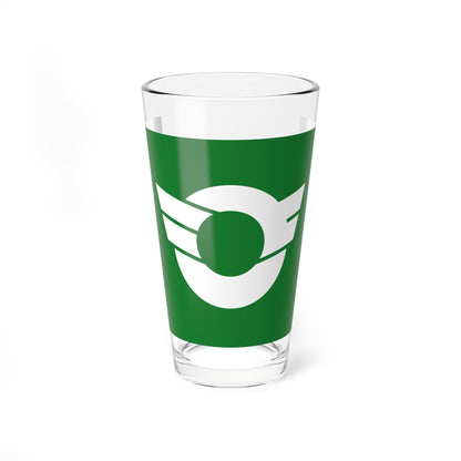 Flag of Higashishirakawa Gifu (Japan) Pint Glass 16oz