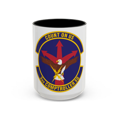 3d Comptroller Squadron (U.S. Air Force) Accent Coffee Mug