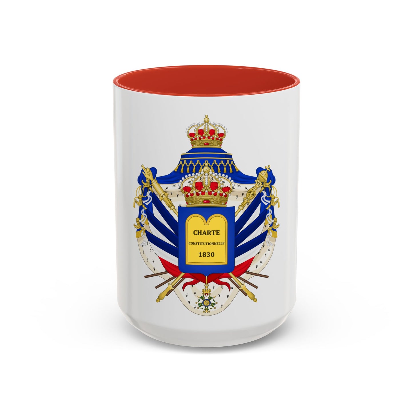 Coat of Arms of the July Monarchy (1831-48) - Accent Coffee Mug