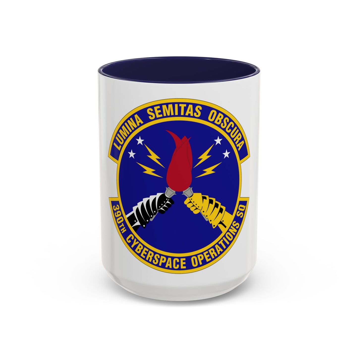 390 Cyberspace Operations Squadron ACC (U.S. Air Force) Accent Coffee Mug