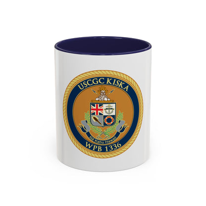 USCGC Kiska WPB 1336 (U.S. Coast Guard) Accent Coffee Mug
