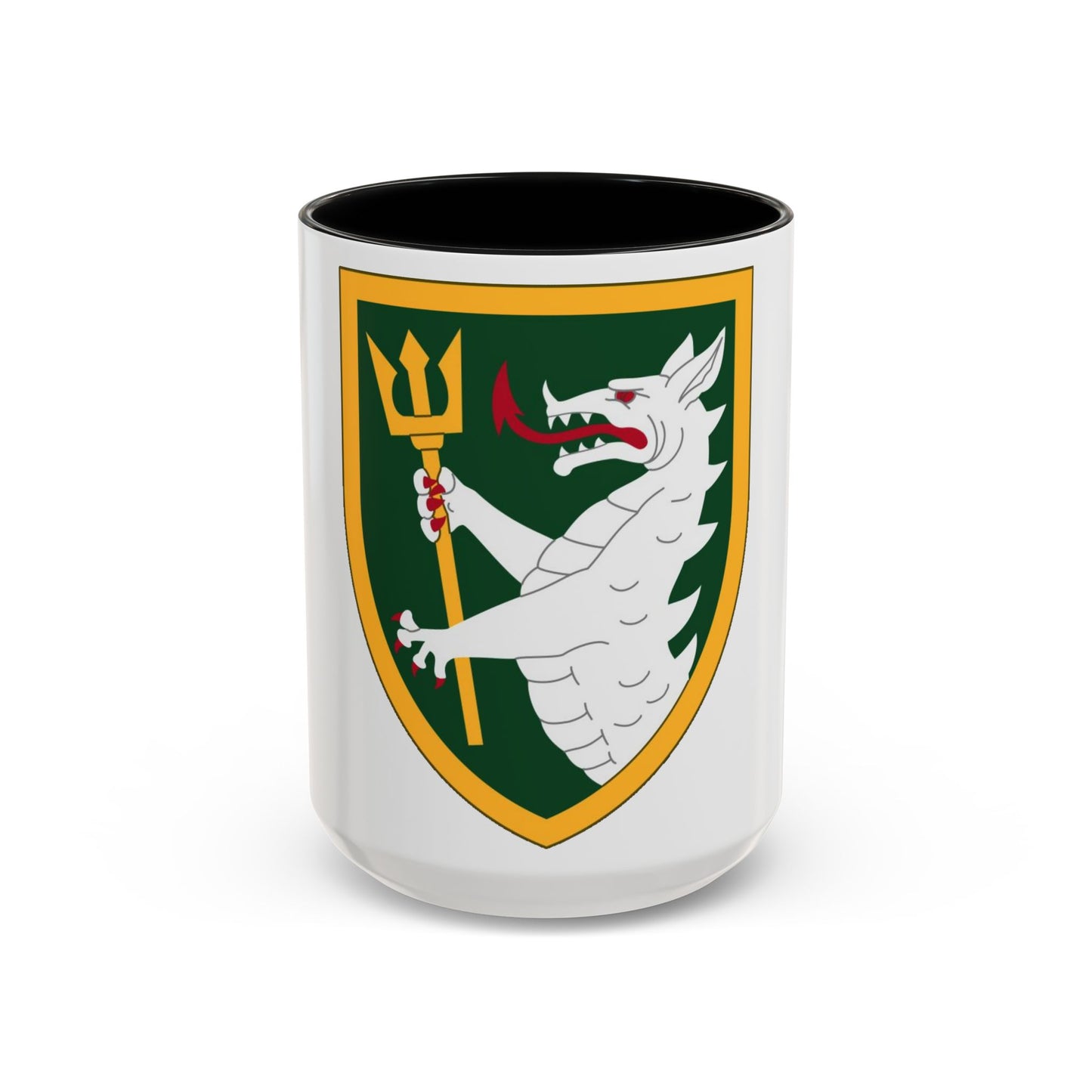 Tasse à café décorative du 108e régiment de cavalerie blindée (armée américaine)