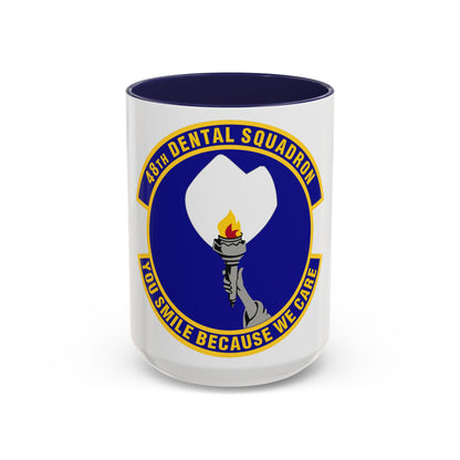 48th Dental Squadron (U.S. Air Force) Accent Coffee Mug