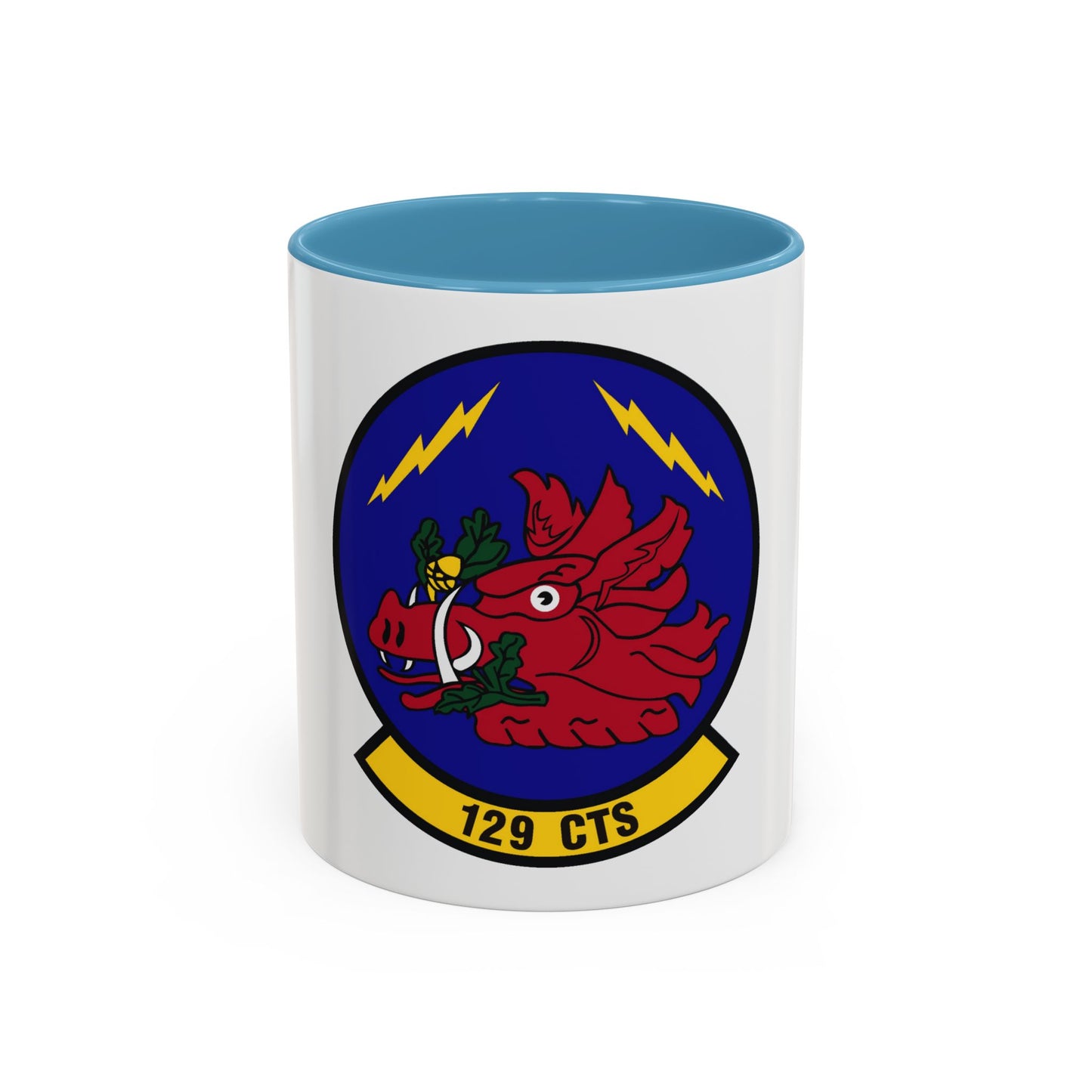 129th Combat Training Squadron (U.S. Air Force) Accent Coffee Mug