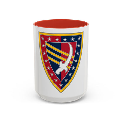 38 Sustainment Brigade (U.S. Army) Accent Coffee Mug