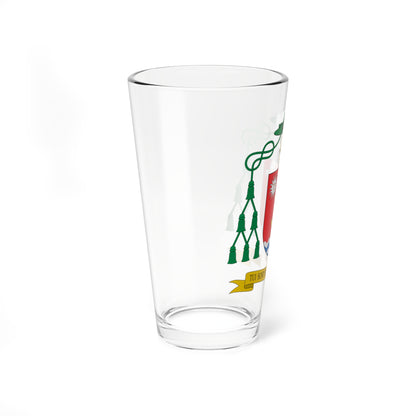 Escudo de Geraldo de Souza Rodrigues (Spain) (Coat of Arms) Pint Glass 16oz