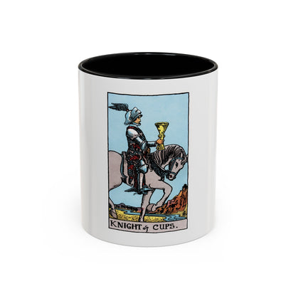 The Knight of Cups (Tarot Card) Accent Coffee Mug