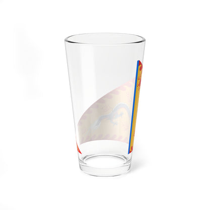 Junk Boat Flag (China) Pint Glass 16oz