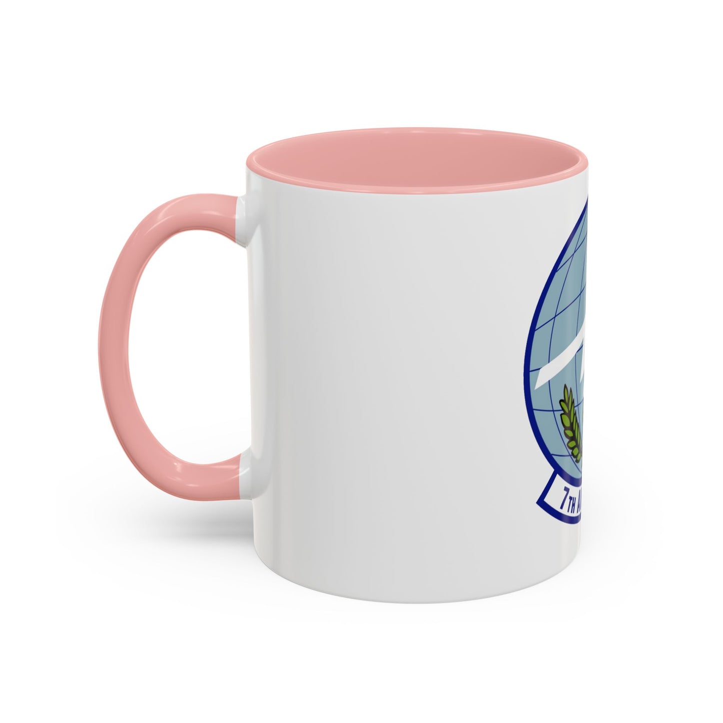 7th Airlift Squadron (U.S. Air Force) Accent Coffee Mug