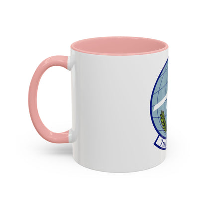 7th Airlift Squadron (U.S. Air Force) Accent Coffee Mug