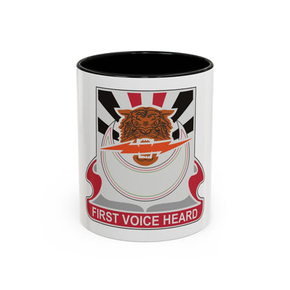 86 Signal Battalion (U.S. Army) Accent Coffee Mug