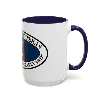 USCG Group Cape Hatteras VINT (U.S. Coast Guard) Accent Coffee Mug