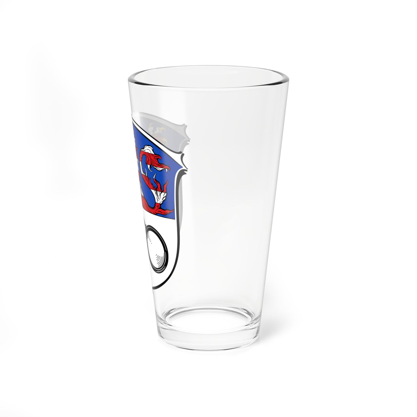 DEU Bischofsheim Mainspitze COA (Germany) (Coat of Arms) Pint Glass 16oz