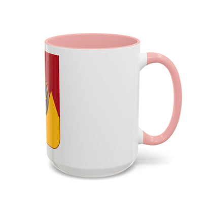 607th Armored Field Artillery Battalion v2 (U.S. Army) Accent Coffee Mug