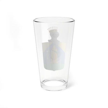 Hagi-Moscu family coat of arms (Algeria) (Coat of Arms) Pint Glass 16oz