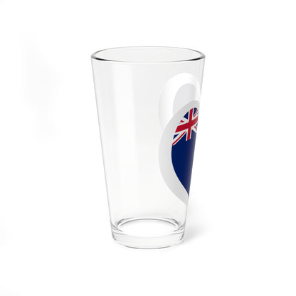 Eurovision Song Contest heart Hong Kong white 1959-1997 (China) Pint Glass 16oz