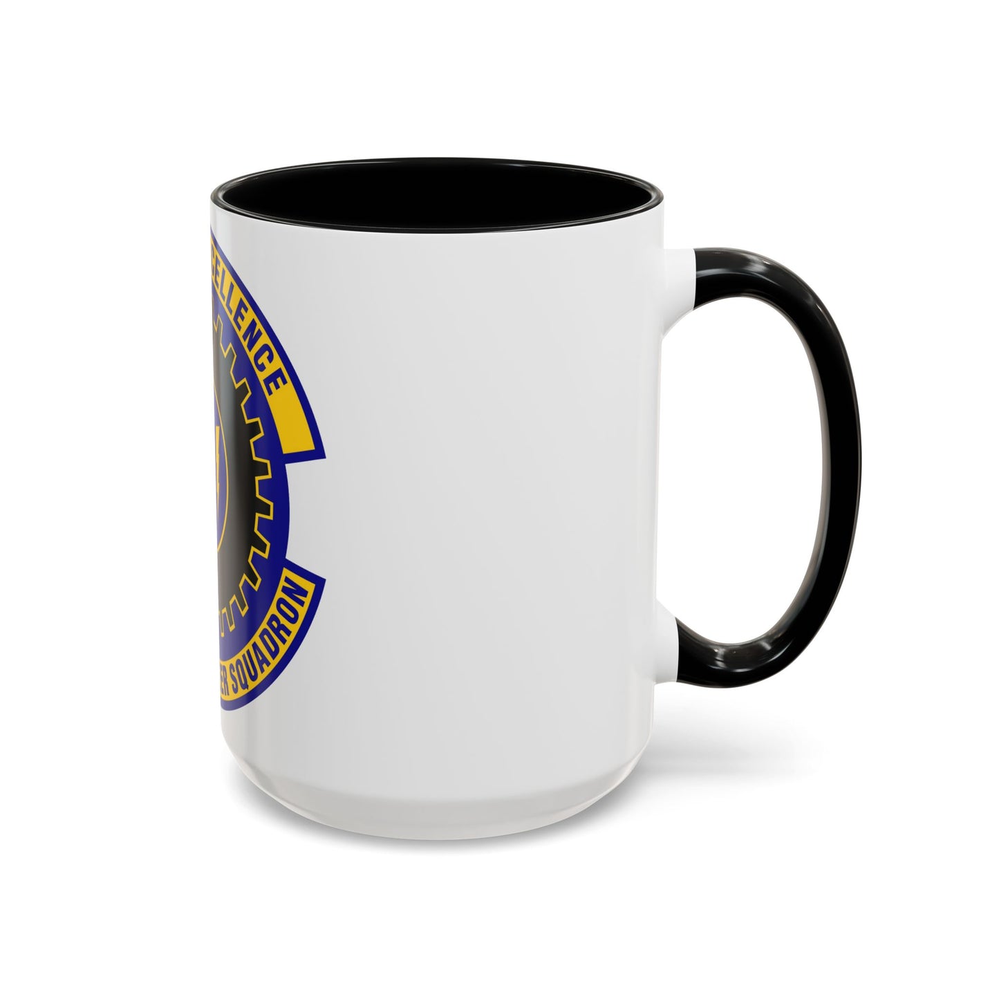 87th Civil Engineer Squadron (U.S. Air Force) Accent Coffee Mug