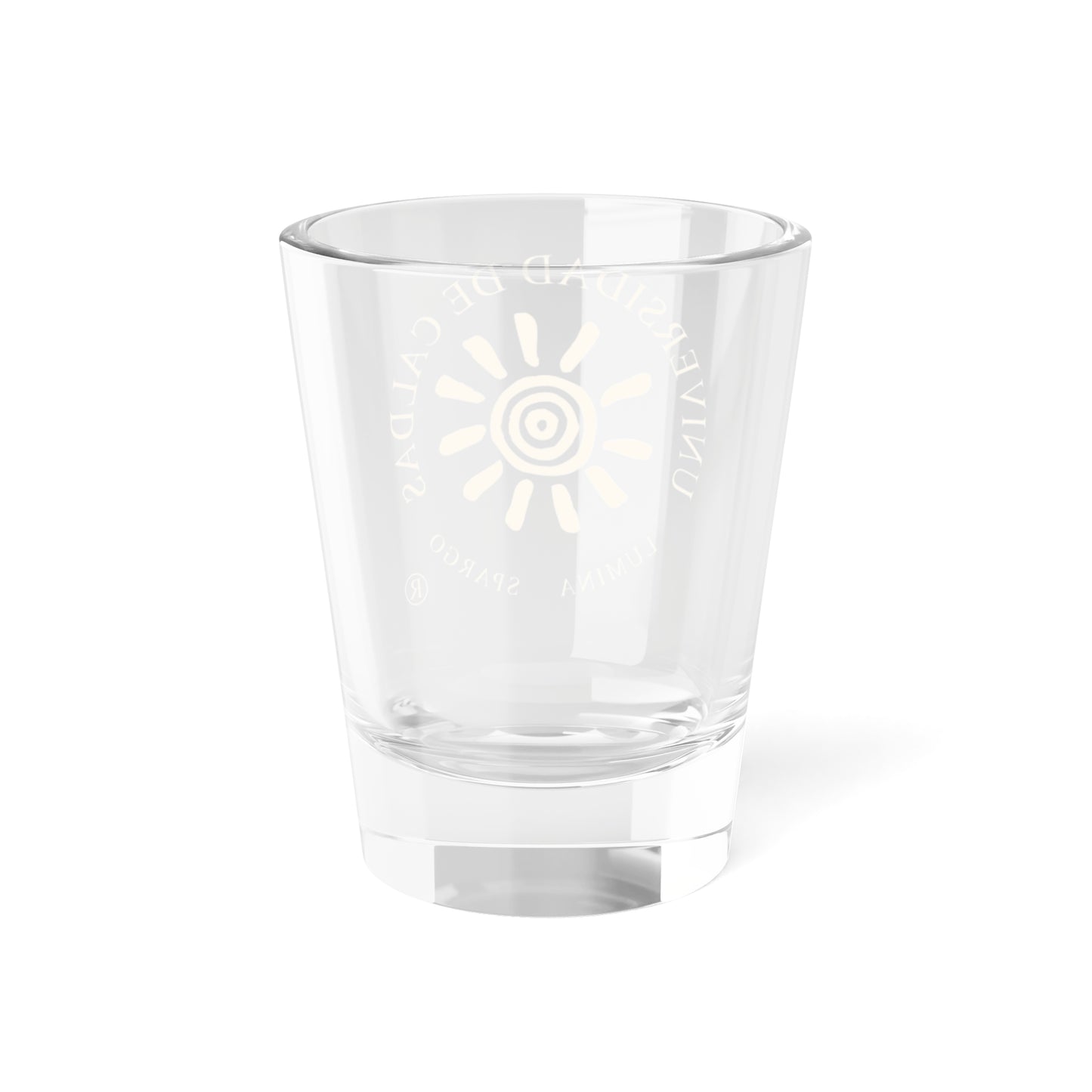 Logo de la Universidad de Caldas (Colombia) (Coat of Arms) Shot Glass 1.5oz