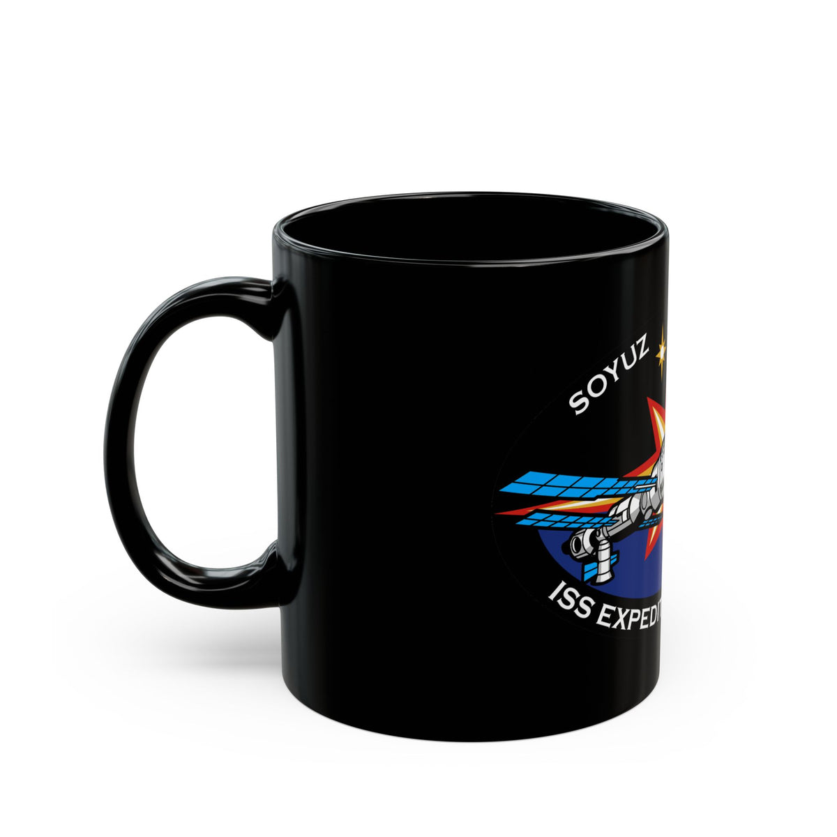 Soyuz TM-31 (Soyuz Programme) Black Coffee Mug