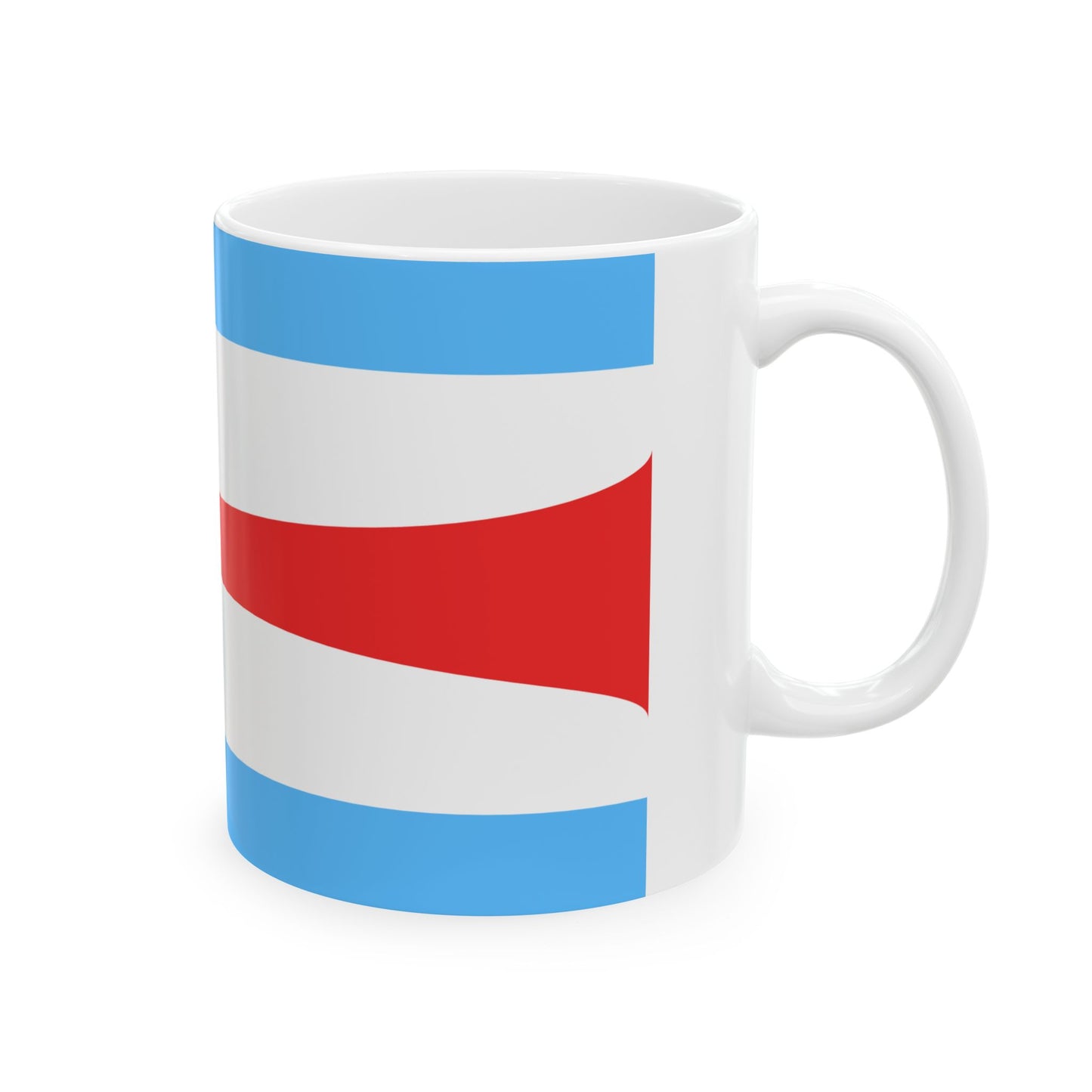 Hissflagge Eisenach (Germany) White Coffee Mug