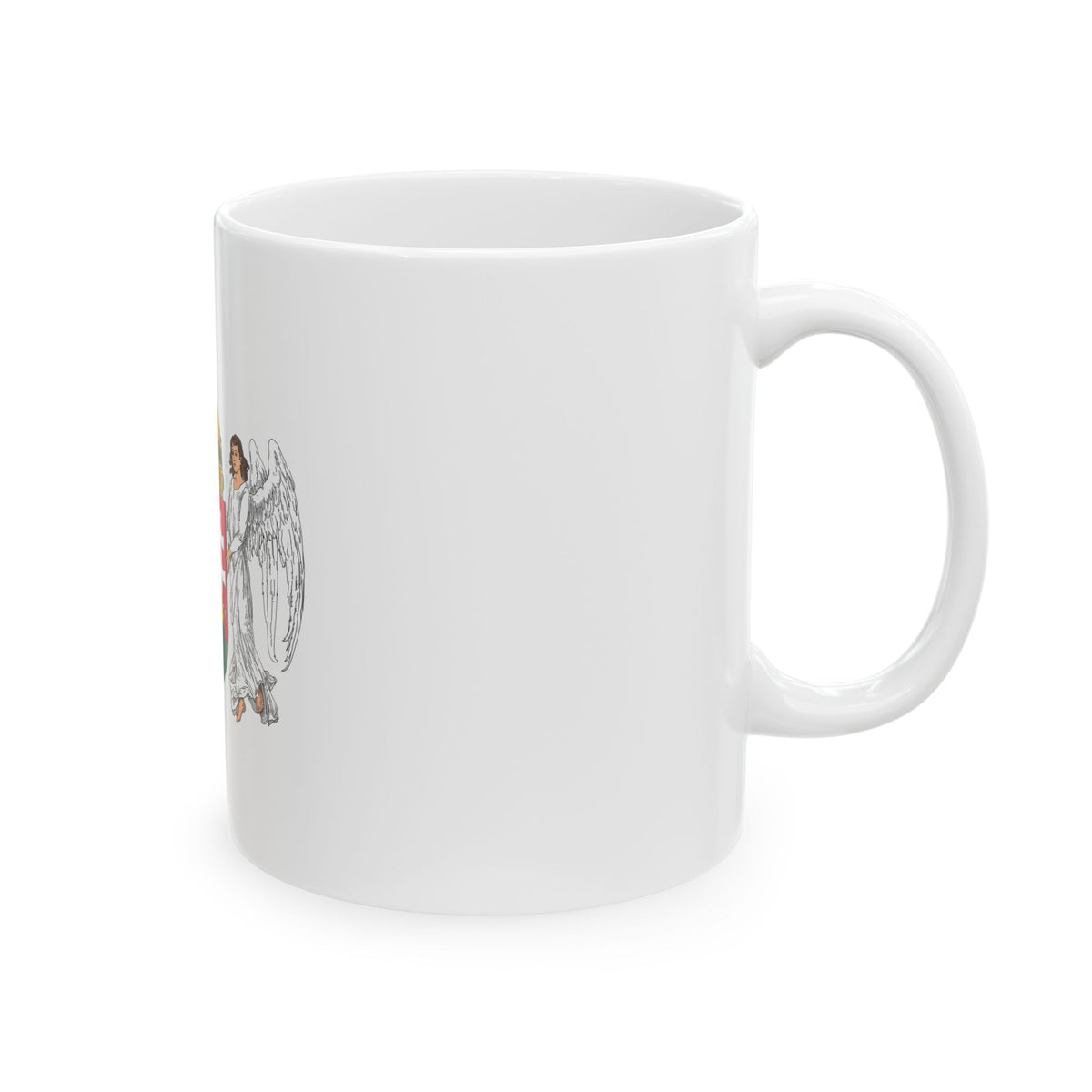 Coat of arms of Hungary (1896-1915) - White Coffee Mug