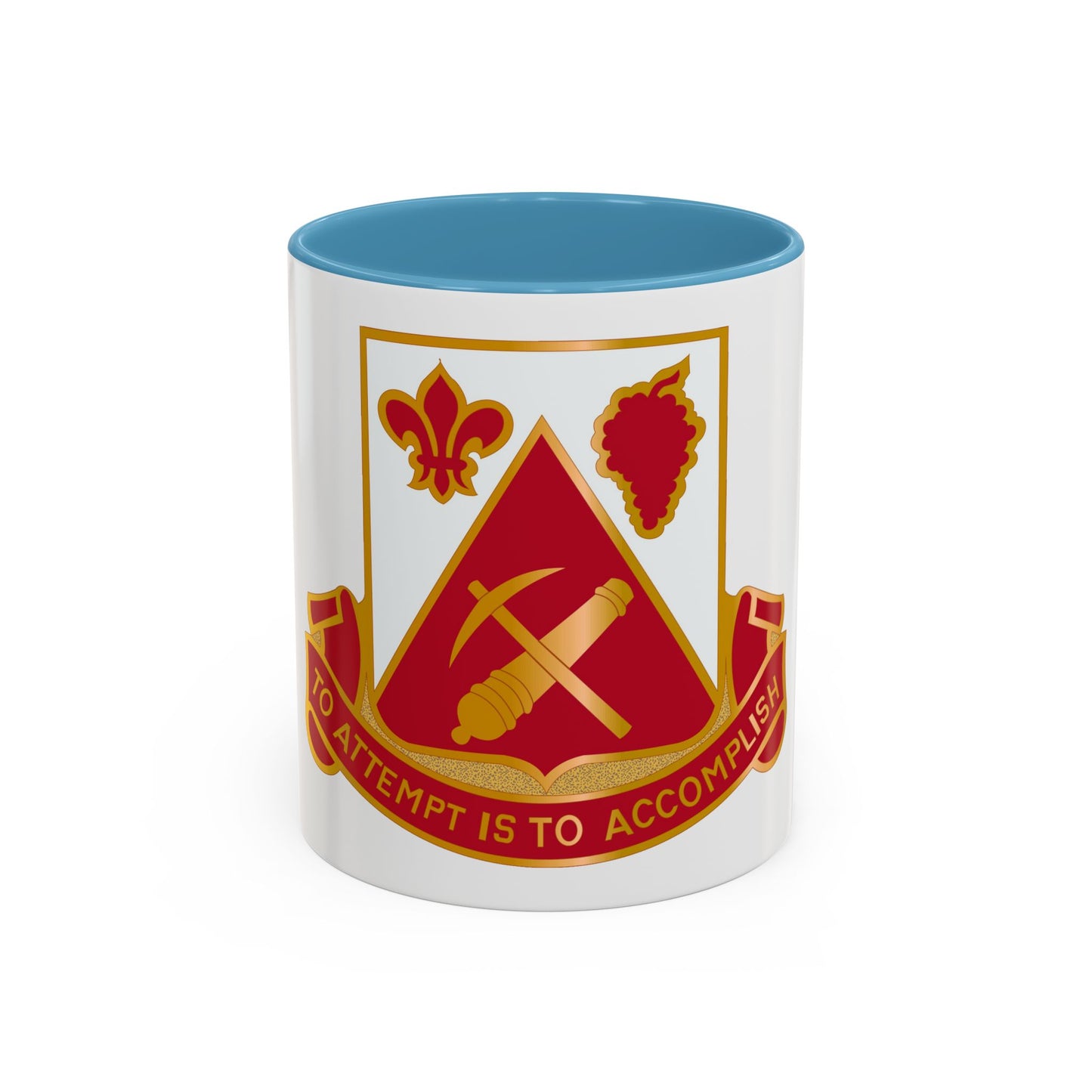 231 Engineer Combat Battalion (U.S. Army) Accent Coffee Mug