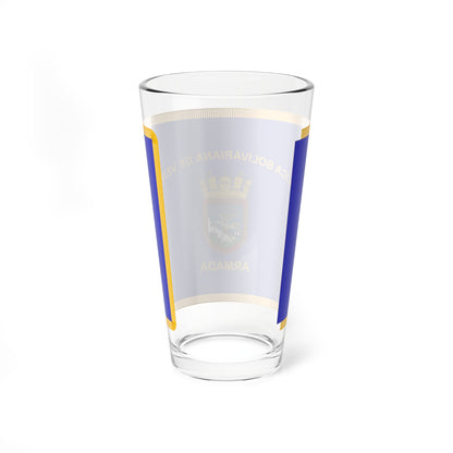Flag of the Bolivarian Navy of Venezuela (Venezuela) Pint Glass 16oz