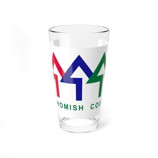 Flag of Snohomish County Washington (United States) Pint Glass 16oz
