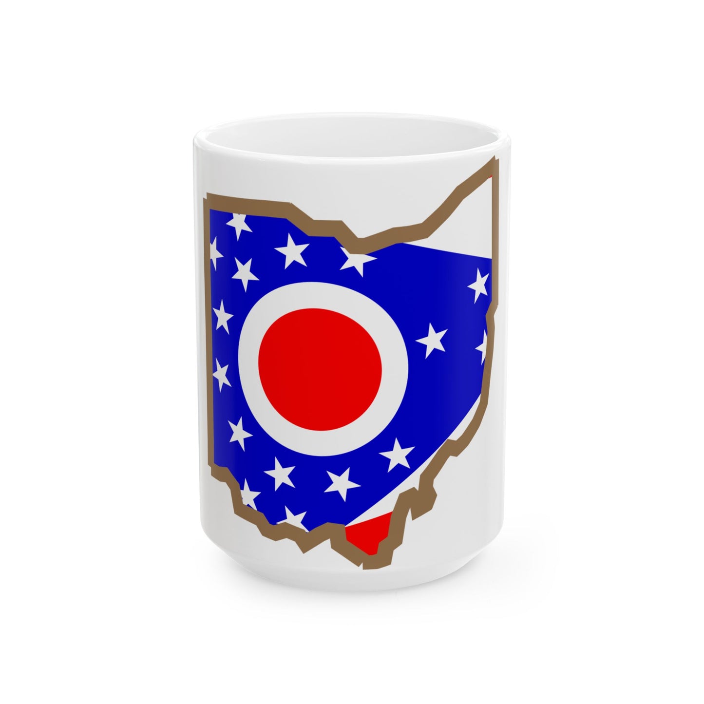 Ohio stub (United States) White Coffee Mug