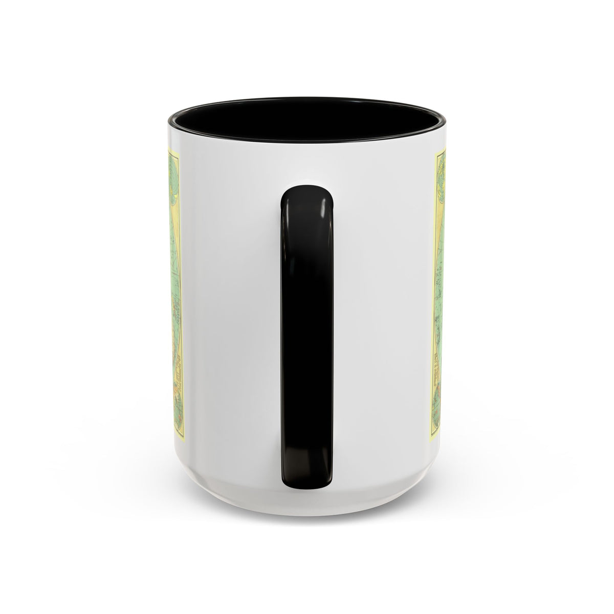 World Map (1935) (Map) Accent Coffee Mug